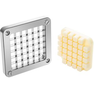 Lama di ricambio per tritatutto da 1/2 pollice, set da 3 pezzi per patatine fritte con 6 lame extra, parti industriali in acciaio inossidabile per tritatutto a pressione - Product Image 1