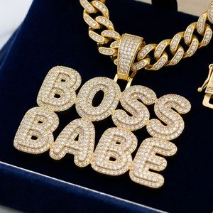 Cuban Link Necklace Gold Plated Custom Ladies Non Tarnish Hip Hop - Product Image 1