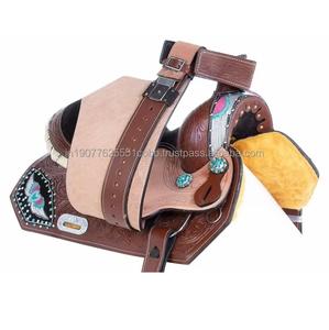 Selle d'équitation anglaise de haute qualité avec arceau en bois, ajustement réglable, légère, en cuir véritable pour usage équestre, prix compétitif - Product Image 6