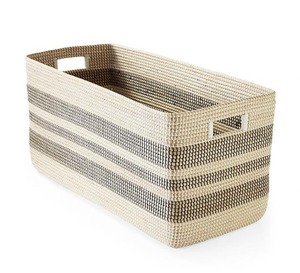 <b>Rectangle</b> Seagrass <b>Basket</b> Handmade <b>Storage</b> <b>Basket</b> Wholesale eco-friendly Made Viet Nam - Product Image 1