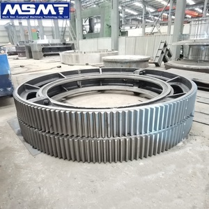 Engrenage de circonférence de four rotatif personnalisé de grande taille en <span class=keywords><strong>acier</strong></span> allié <span class=keywords><strong>pour</strong></span> forgeage d'engrenage annulaire hélicoïdal ou hélicoïdal - Product Image 6
