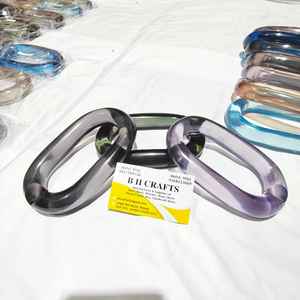 Chaîne murale en résine multicolore, maillons personnalisables, meilleures couleurs et chaîne tendance pour la maison et le bureau - Product Image 3