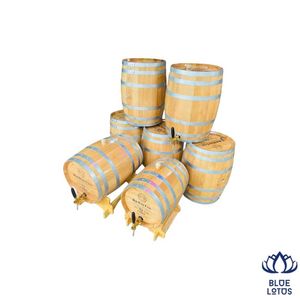 Meilleures ventes : Baril en bois de chêne vintage écologique de qualité alimentaire pour vieillissement du vin, du whisky, de la bière et bain de glace - Product Image 1
