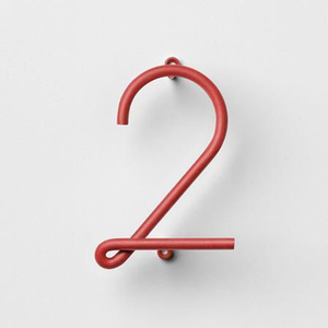 ป้ายเลขบ้านลวดเหล็กเคลือบสีดำ ตัวอักษร A ถึง 1 Z 10 - Product Image 4