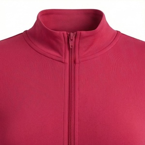 Mono de manga larga con cremallera para mujer, mono de color liso, de longitud completa, con cuello alto, ropa deportiva - Product Image 4