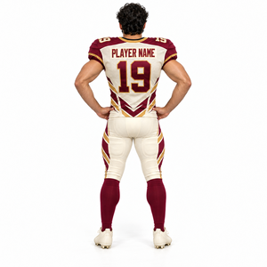 Conjunto de Uniforme de Fútbol Americano Unisex, Logotipo Personalizado, Número y Nombre del Jugador, Jersey Ligero, Transpirable y Antibacteriano - Product Image 3