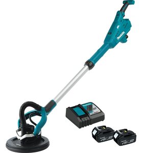 Kit de Lijadora Inalámbrica para Paneles de Yeso, 18V, Iones de Litio, 9 Pulgadas, Arranque Automático - Product Image 1