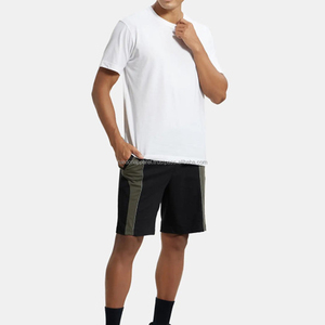 Shorts de sport pour homme Nardon Apparel, séchage rapide, respirant, jogging, course à pied, taille élastique, motif tissé, shorts tendance - Product Image 5