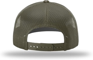 Casquette de baseball snapback 5 panneaux style camouflage avec visière incurvée et maille respirante, haute qualité, vente en gros 2026 - Product Image 3
