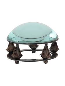 Antique Brass Five-Leg Freehand Screen <b>Magnifier</b> Latest Design for <b>Reading</b> & Coin Inspection - Product Image 2