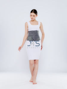 Corset amincissant en coton élastique de qualité supérieure, design plat, pour le remodelage corporel, respirant et lavable - Product Image 2