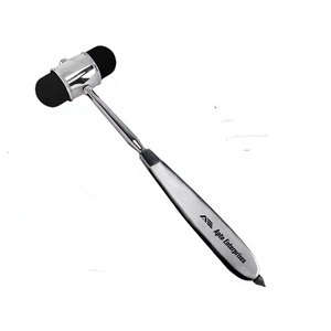 Martillo de Doble Cabeza de Goma de 9 Pulgadas con Aguja, Instrumento de Diagnóstico Profesional, Herramienta de Prueba de Reflejos, Examen Neurológico Médico - Product Image 3