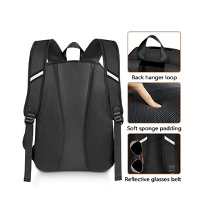 Sac de sport de basketball personnalisé, imperméable, en néoprène et polyester, avec bandoulière, sac de fitness avec port USB, sac de voyage premium pour le basketball - Product Image 5