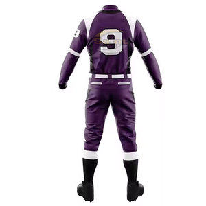 Uniforme de Béisbol de Poliéster Ligero, Cómodo y Transpirable, Jersey y Pantalón de Béisbol de la Mejor Calidad y Bajo MOQ para Adultos - Product Image 3