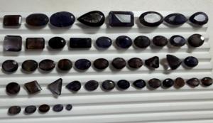 Piedra Preciosa Natural de Iolita Azul Facetada, Corte Fino, Iolita Azul Facetada, Gema Suelta, por Exportador - Product Image 2