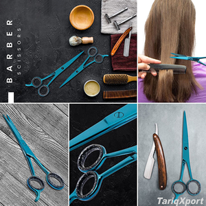 กรรไกรตัดผมมืออาชีพ ใบมีดสแตนเลส สำหรับคนถนัดขวา พับได้ - Product Image 6