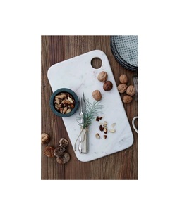 Tabla de Cortar Clásica de Mármol, Superficie de Corte para Cocina, Tabla para Preparar y Servir Alimentos, Queso, Carne, Pan - Product Image 4