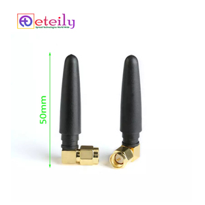 Antenne robuste à signal puissant 868 MHz 2,5 dBi en caoutchouc avec connecteur SMA mâle R/A ETEILY fabriquée en Inde pour applications intérieures - Product Image 3
