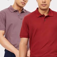 Polo Casual Rojo Sólido de Algodón para Hombre, Camiseta de Golf Transpirable de Manga Corta, Polo de Punto con Bolsillo Delantero para Hombre - Product Image 3