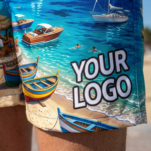 Quick Dry Breathable Casual Short <b>Mens</b> Beach Swim Shorts Plus Size Printed Waterproof Swim <b>Trunks</b> for <b>Men</b> - Product Image 4