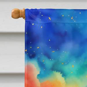 Alstroemerias Multicolor gran porche manga poste decorativo patio Banner ilustraciones Color casa bandera colgante de pared hecho duradero - Product Image 3