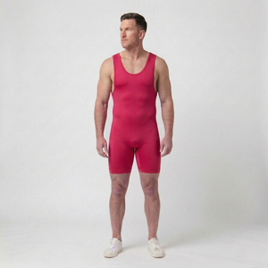 Combinaison de musculation sublimée extensible de haute qualité, maillot de lutte tendance pour hommes, dernier design, séchage rapide - Product Image 2