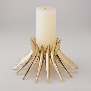 Tall Aluminium Candle Stand <b>Set</b> with Premium Finish for Banquet Hall and Wedding Decor Setup - Product Image 3