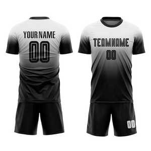 Wholesale Blank Soccer Uniforms High Quality Training Football Kits Customizable Team Wear - Product Image 1
