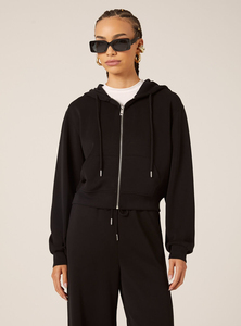 Sudadera con capucha y cremallera estampada suave para mujer, elegante, cálida, de invierno, ODM, 100% algodón, ecológica, con logo frontal, para uso diario al aire libre - Product Image 5