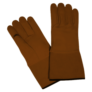 Gants de soudage TIG robustes avec doublure en cuir, protection contre les éclaboussures de métal fondu, vêtements de sécurité réfléchissants résistants à l'abrasion - Product Image 6