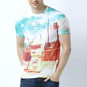 เสื้อยืดคัตต์เซวทรงโอเวอร์ไซส์สำหรับผู้ชาย ผ้าฝ้าย 100% หนัก 260 กรัม พิมพ์ลาย DTG สไตล์ยูบันเรโทรเฟด เสื้อยืดเปล่าผ้าฝ้าย 100% - Product Image 1