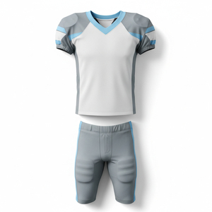 Custom Design American Football Uniform Set Full Sublimation Tech Quick Dry Fabric Professional Club Team Match Jersey - Product Image 1