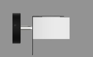 Modern Dimmable LED Wall Lamp with LED 5W CRI≥80 CT 3000K Material: Metal Push <b>dimmer</b> - Product Image 2
