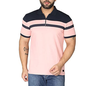 Impression de logo personnalisé, chemises en tricot solide pour hommes, haute qualité, respirantes, vêtements d'été à manches courtes - Product Image 4