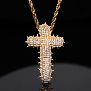 Collar con Colgante de Nombre Personalizado con Circonitas, Estilo Hip Hop, Plata 925, Joyería Unisex - Product Image 2