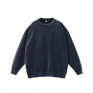 En stock, envío inmediato: Sudadera con capucha y cremallera, estilo streetwear, personalizable, lisa, de peso pesado 280 g/m², con efecto vintage lavado y hombros caídos, para otoño. - Product Image 6