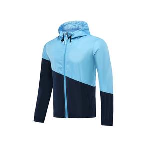 Chaqueta de Entrenamiento de Fútbol para Hombre, Chaqueta Deportiva Sublimada, Chaqueta de Calentamiento con Cierre Completo, Ropa Deportiva Transpirable - Product Image 1