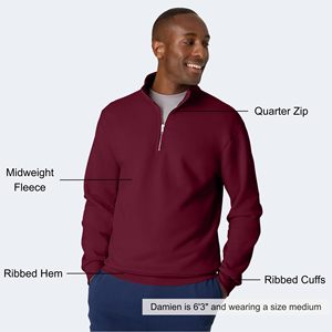Pull tricoté personnalisé à col zippé pour hommes et femmes, sweat-shirt décontracté à manches longues pour le golf et les activités de plein air, uni, vierge, OEM, vente en gros - Product Image 3