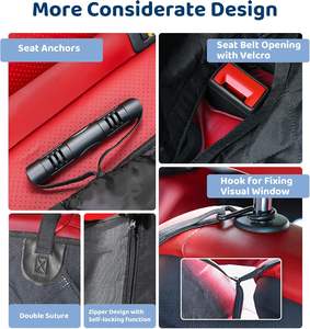 Housse <span class=keywords><strong>de</strong></span> siège <span class=keywords><strong>de</strong></span> <span class=keywords><strong>voiture</strong></span> <span class=keywords><strong>pour</strong></span> <span class=keywords><strong>chien</strong></span> imperméable en Oxford, hamac <span class=keywords><strong>pour</strong></span> siège arrière, <span class=keywords><strong>protection</strong></span> anti-rayures <span class=keywords><strong>pour</strong></span> animaux <span class=keywords><strong>de</strong></span> compagnie, toutes saisons - Product Image 2