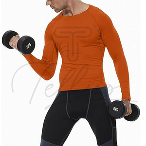 Gym <b>Compression</b> <b>Shirt</b> <b>Men</b> Workout Long Sleeve Rashguard <b>Compression</b> <b>Shirt</b> Fitness Body Building <b>Shirts</b> For <b>Men</b> - Product Image 5