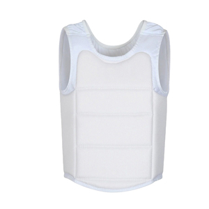 Protector de Pecho de PVC Blanco y Negro para Boxeo, MMA, Muay Thai, Entrenamiento de Invierno, Empaque y Marca Personalizados - Product Image 4