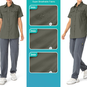 Camisas de Pesca Casuales para Mujer, Fáciles de Usar, de Calidad Única, Estilo Urbano, para Uso Diario al Aire Libre - Product Image 4