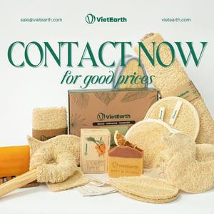 Éponge de luffa en microfibre naturelle vietnamienne éponge de bain douce écologique épurateur de vaisselle Durable compostable cuisine maison - Product Image 2