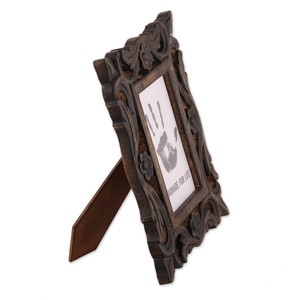 Handcrafted Mango Wood Photo <b>Frame</b> 5x7 - Artisan Made India Wholesale - Product Image 4