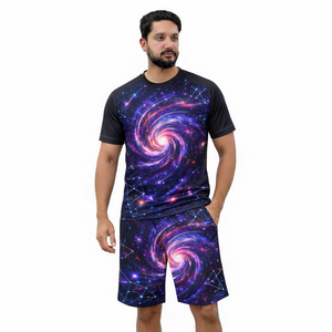 Conjunto de Verano para Viaje, Camisa y Pantalones Cortos Combinables, Ropa Casual Ligera, Hecha a Medida para Vacaciones y Escapadas a la Playa - Product Image 1