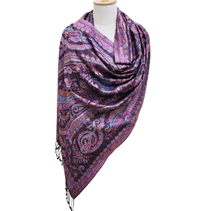 2024 Latest Fashion Spring Medium Length Indian Pure <b>Silk</b> <b>Scarf</b> Muffler Jacquard Woven Azo Free Color Blocking Designer Men's - Product Image 4