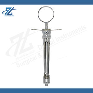 กระบอกฉีดยาแบบดูดกลับเองสำหรับงานทันตกรรม ทำจากสแตนเลสสตีล คุณภาพระดับมืออาชีพ พร้อมด้ามจับตามหลักสรีรศาสตร์ ได้รับการรับรองมาตรฐาน CE ระดับ Class I - Product Image 3