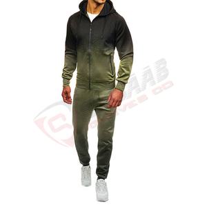 Vêtements d'entraînement respirants coupe ajustée pour hommes Ensemble 2 pièces de jogging décontracté imprimé par sublimation personnalisable de créateur - Product Image 3