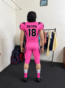 Ensemble de maillots et pantalons de football américain de qualité supérieure Skyfa Sports, couleur personnalisée, 100% polyester, taille plus, personnalisable - Product Image 5