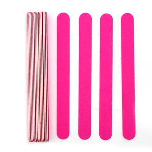 Lime à ongles professionnelle jetable double face en émeri, grain 180, durable, outil de manucure pour salon de beauté (1/3/5/10 pièces) - Product Image 5